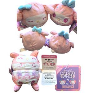 Sanrio Hello Kitty & My Melody Bundle | Pen, Plush & Silicone Mini Bag